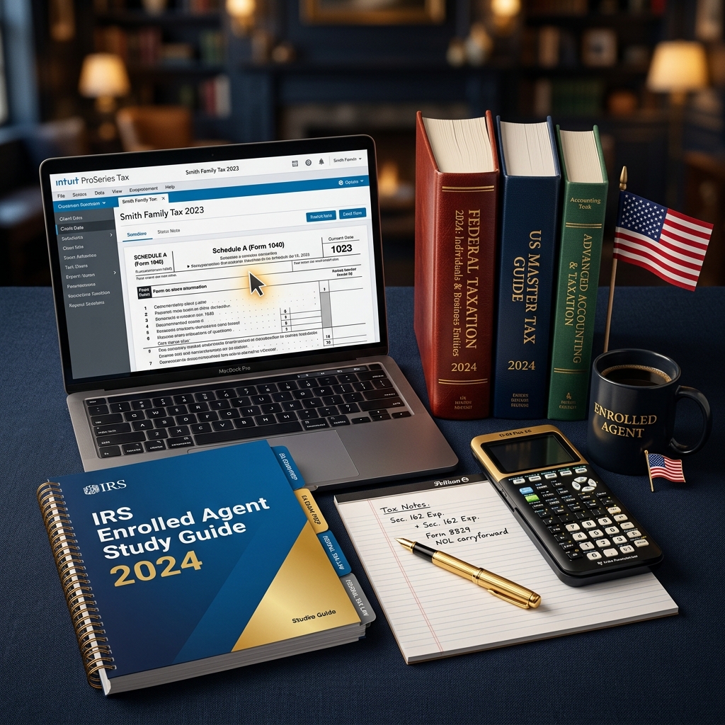Enrolled Agent EA exam preparation materials